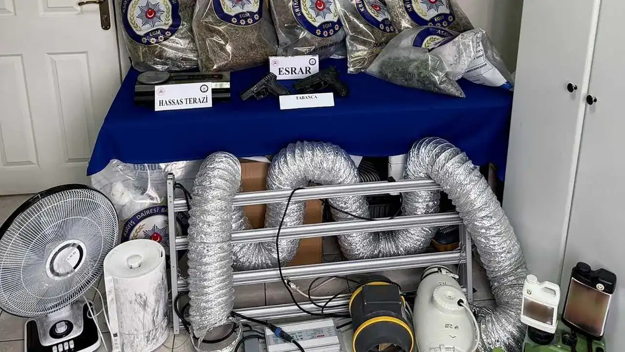 Adana’da Villadan Uyuşturucu Fabrikası Çıktı! Üretim Tesisi Kurmuşlar 5